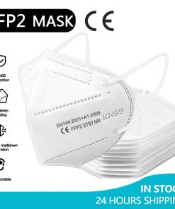 5-100 pièce FFP2 Mascarillas KN95 masques faciaux adultes 5 couches filtre masque Facial Filtration bouche masques anti-poussière masque respiratoire